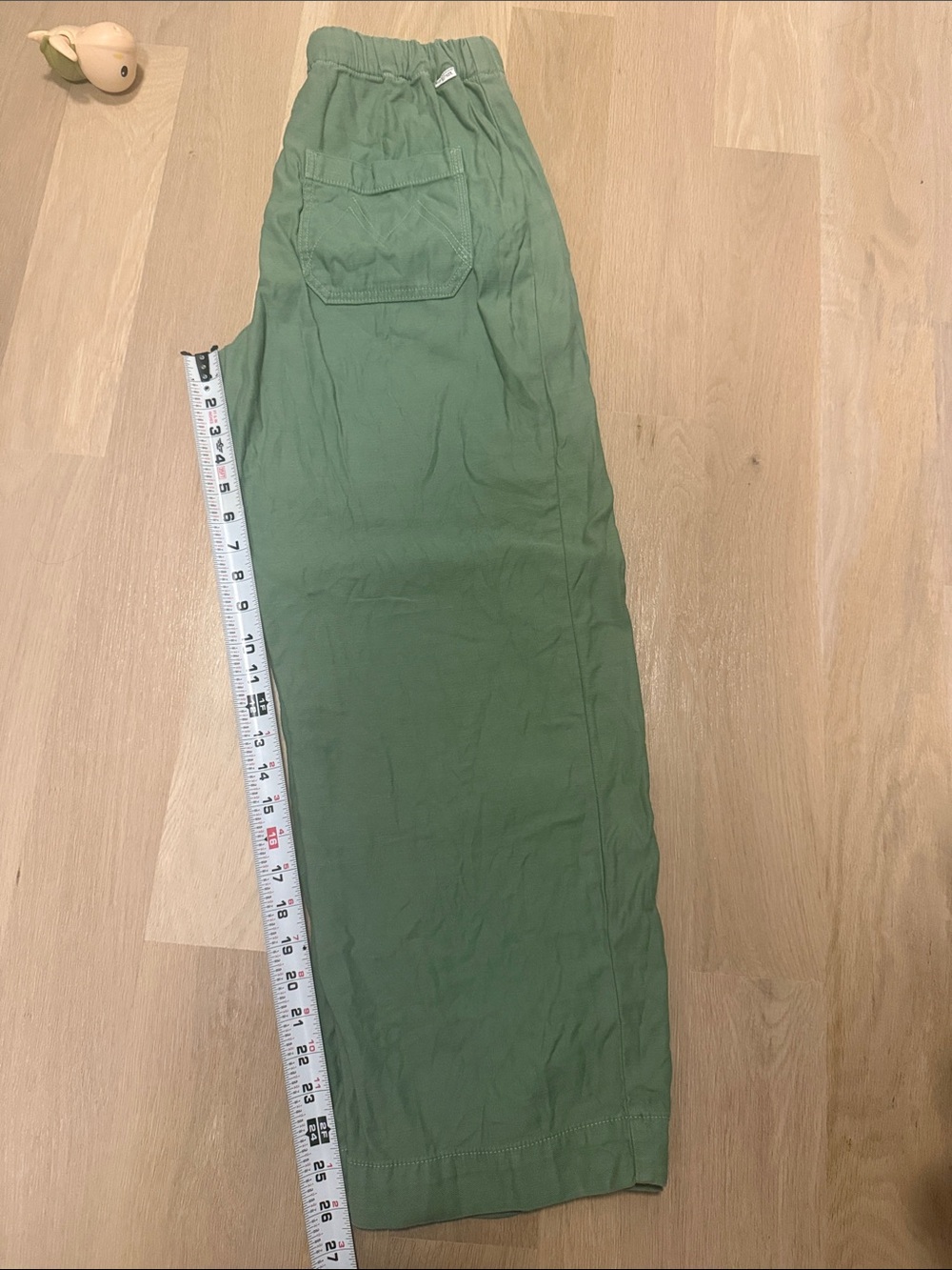 MOTHER women Green Drawstring Casual Pants size 28 - Picture 7 of 7
